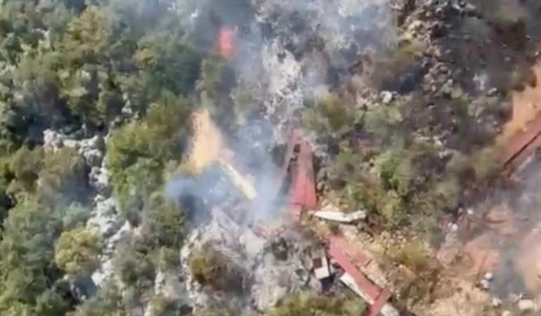 Antalya'da orman yangını
