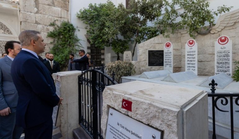 Bakan Fidan, Suriye'de ziyaretlerde bulundu