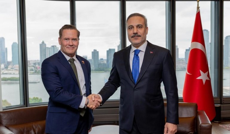 Bakan Fidan'ın New York temasları