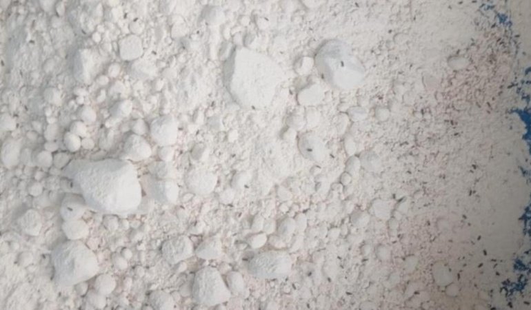 Bir iş yerinde 7,5 ton böceklenmiş un ele geçirildi