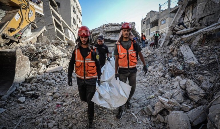 Katil İsrail'in Gazze'de ateşkese rağmen 11 aydır sürdürdüğü saldırılarda 1359 Filistinli hayatını kaybetti