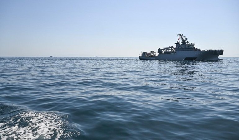 Silivri açıklarında batan gemi 720 metre derinlikte bulundu