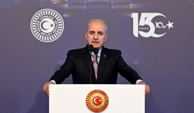 TBMM Başkanı Kurtulmuş: Tarih, bu barbarca politikaların sorumlularını unutmayacak