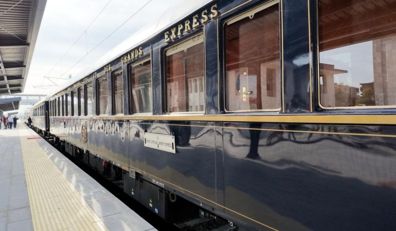 Tarihi tren Venice Simplon Orient Express Türkiye'de