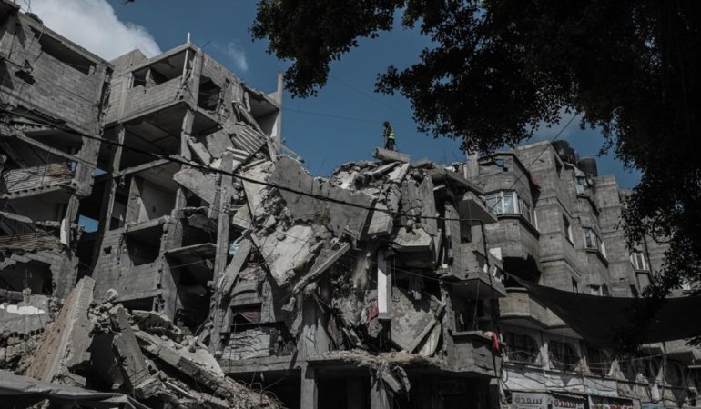BM: Gazze'de nüfusun neredeyse tamamının barınma yardımına ihtiyacı var