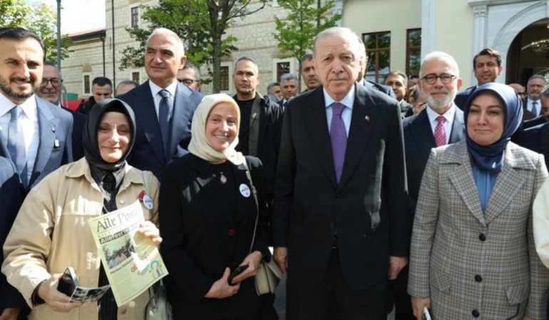 Cumhurbaşkanı Erdoğan AileFest'i ziyaret etti