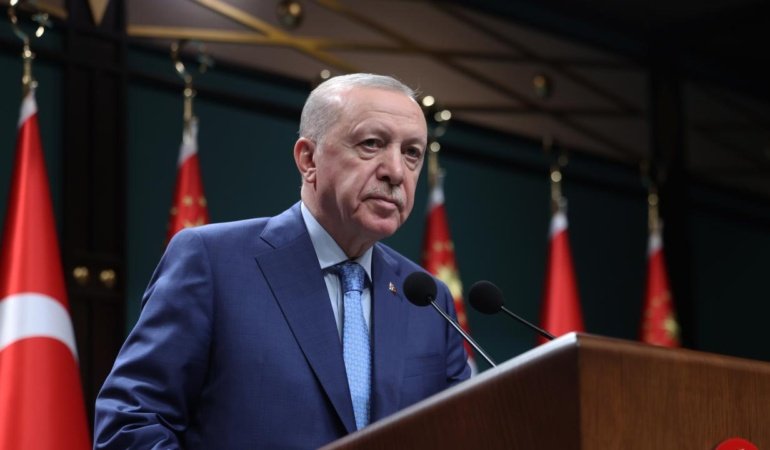 Cumhurbaşkanı Erdoğan'dan 'Türk Dünyası' mesajı: Bizim ortaklığımız haritaların çizdiği sınırların ötesinde