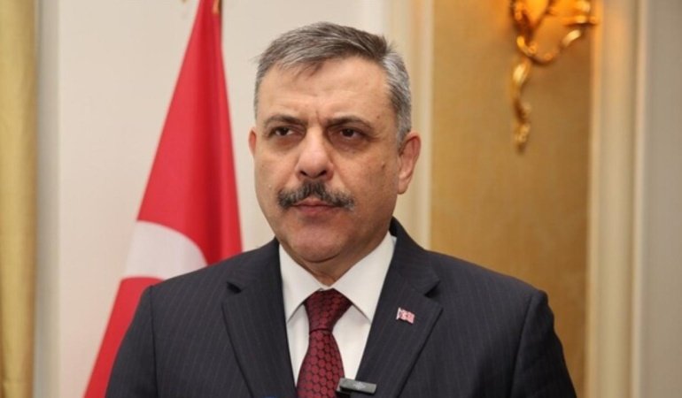 İçişleri Bakanı Çiftçi'den şehit polis Ahmet Türkoğlu için taziye mesajı