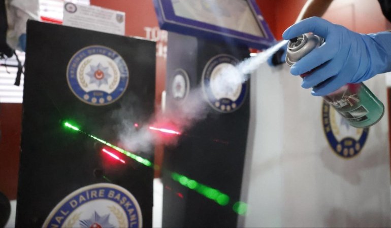 Mermi izlerinin atış yönünü belirleyen yerli teknoloji TEKNOFEST'te