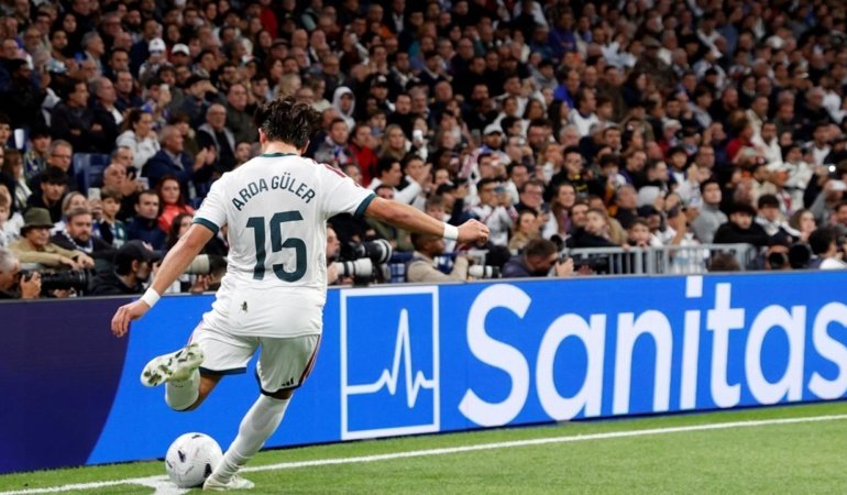 Milli futbolcu Arda Güler'den jeneriklik gol