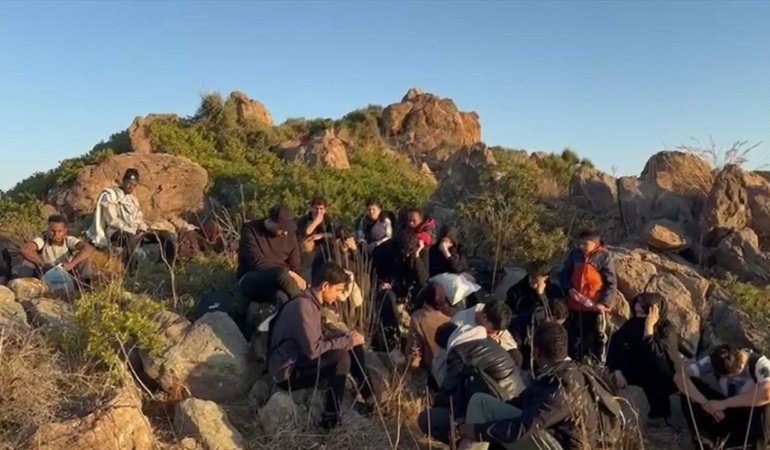 Muğla'da 34 düzensiz göçmen yakalandı