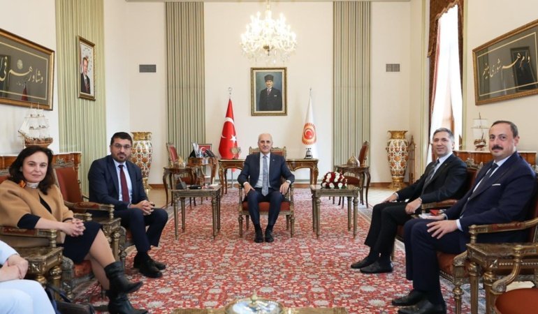 TBMM Başkanı Kurtulmuş'tan diplomasi trafiği